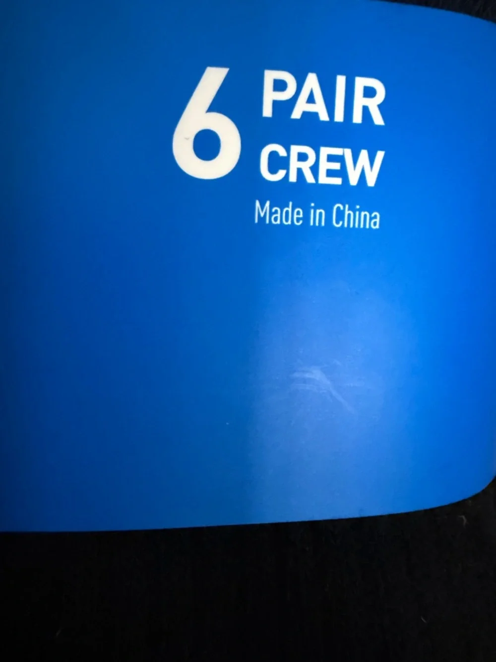 NWT Adidas 6-Pack Crew Socks — Black & White - Picture 5 of 5